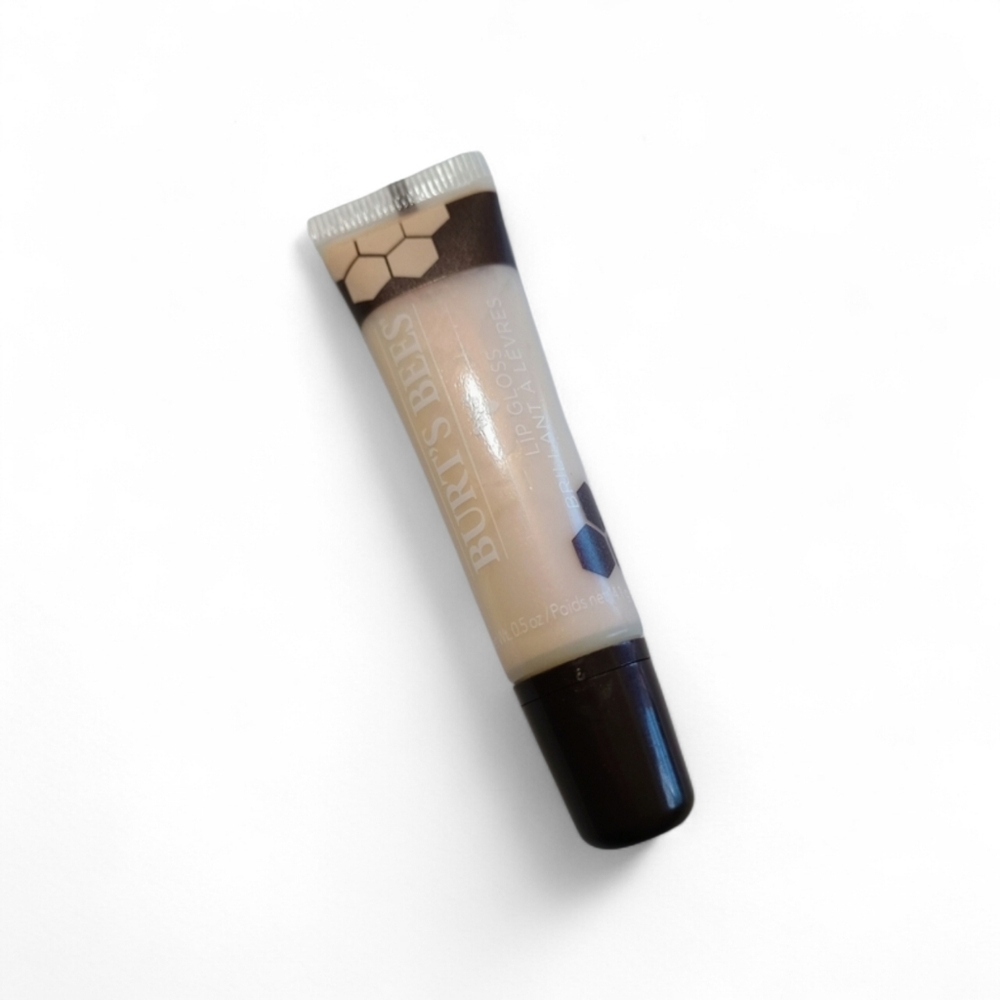 ๐น 3/$12 Burt's Bees 100% Natural Origin Moisturizing Lip Gloss, 008 Iced Glaze - Picture 1 of 5